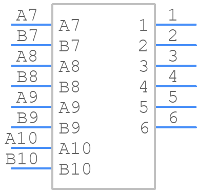 34695-0101 - Molex - PCB symbol