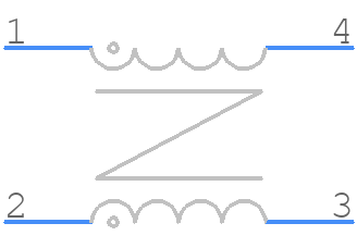 fl2d-10-203 - Mornsun Power - PCB symbol