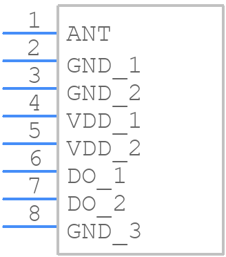 BCM-2302-SP1-U43 - Holtek - PCB symbol
