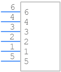 43650-0419 - Molex - PCB symbol