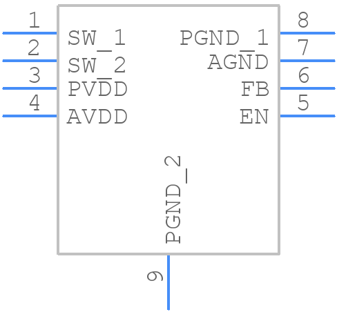 XR2981 - XYSEMI INC - PCB symbol