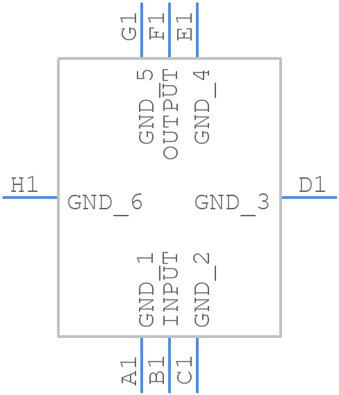 TA0461A - TAI-SAW Technology - PCB symbol