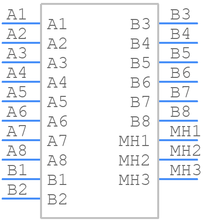 44560-0012 - Molex - PCB symbol