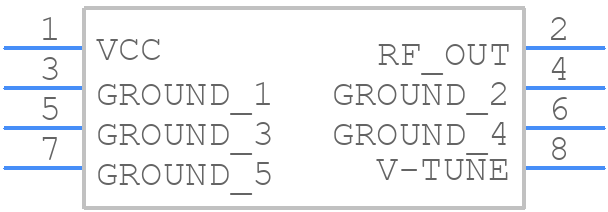 POS-535+ - Mini-Circuits - PCB symbol