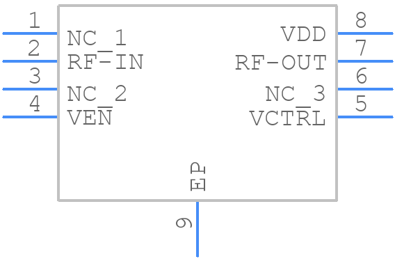 TSS2-53LNB+ - Mini-Circuits - PCB symbol