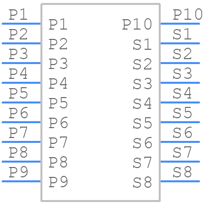 45911-0001 - Molex - PCB symbol
