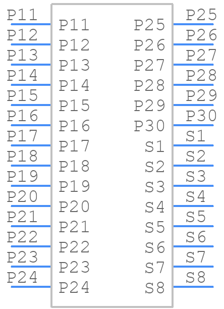 45911-0007 - Molex - PCB symbol