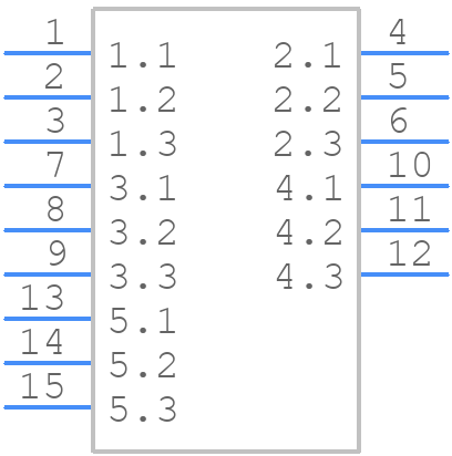 831-3605 - Wago - PCB symbol