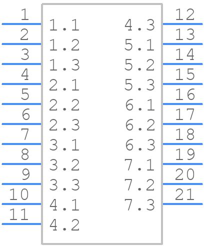 831-3607/108-000 - Wago - PCB symbol