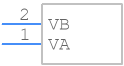 AB-EZP13G-B3 - American Bright LED - PCB symbol