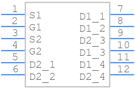 PJQ5946-AU - PANJIT - PCB symbol