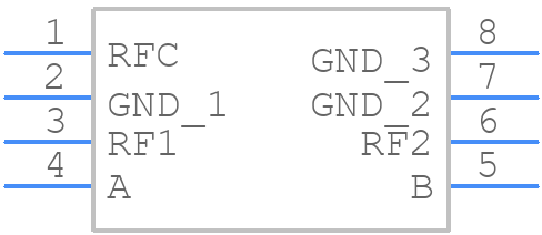 SW-239TR - MACOM - PCB symbol