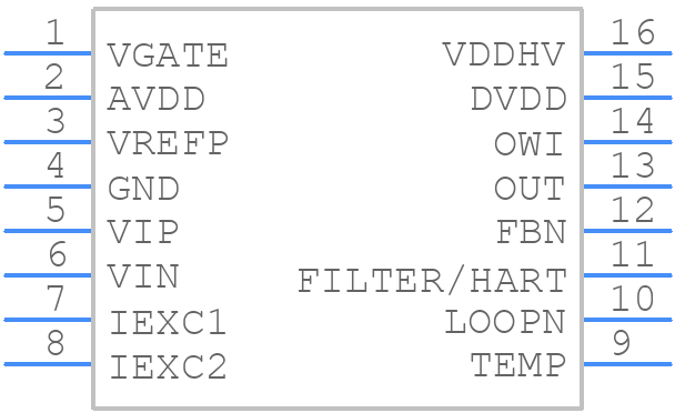 NSA2860_SSOP16 - NOVOSENSE - PCB symbol