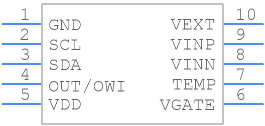 NSA2302_QMOR - NOVOSENSE - PCB symbol