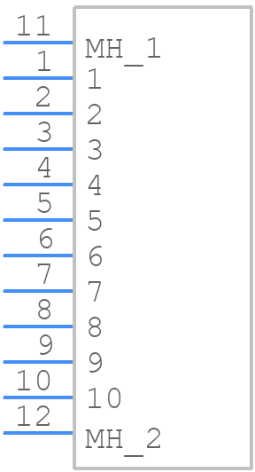 845-22-010-30-011101 - Mill-Max - PCB symbol