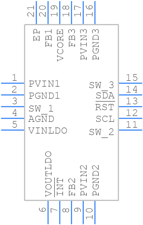 NCV92310ABMTWTXG - onsemi - PCB symbol