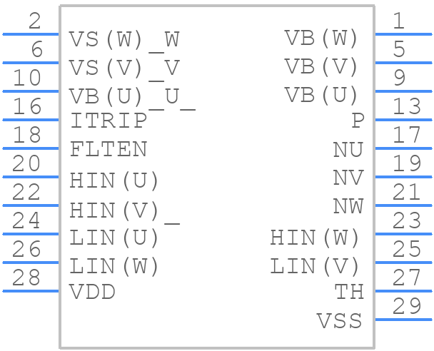 NFAP1060R4TT - onsemi - PCB symbol