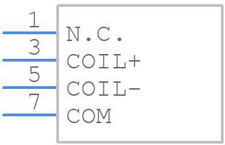 104-1-B-5/1D - Pickering - PCB symbol