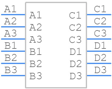 KS0401520000G - Amphenol - PCB symbol