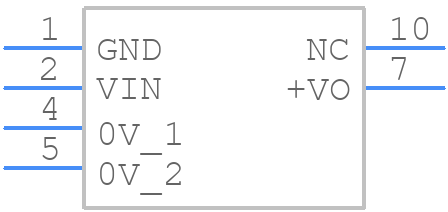 IB1205XT-1WR3 - Mornsun Power - PCB symbol