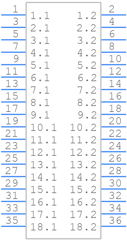 256-418/334-000 - Wago - PCB symbol