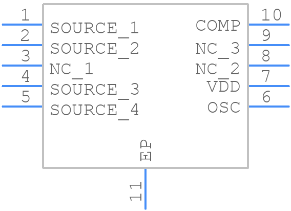 VIPER20ASPTR-E - STMicroelectronics - PCB symbol