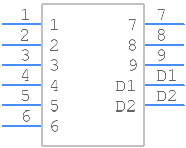 2413280-1 - TE Connectivity - PCB symbol