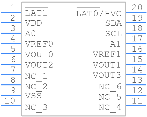 MCP47CVB04-20EST - Microchip - PCB symbol