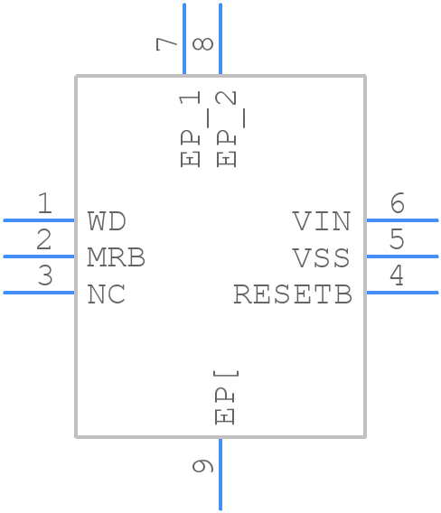 XC6101C228ER-G - Torex - PCB symbol