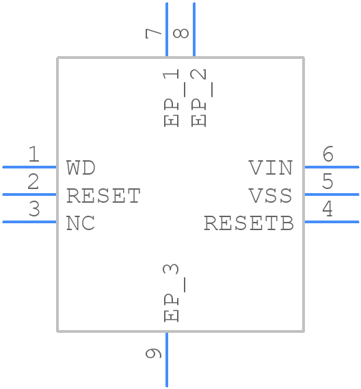 XC6104D329ER-G - Torex - PCB symbol