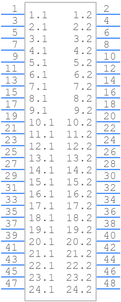 256-524/000-009/999-950 - Wago - PCB symbol