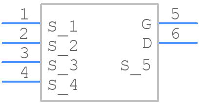 IAUA200N04S5N010 - Infineon - PCB symbol