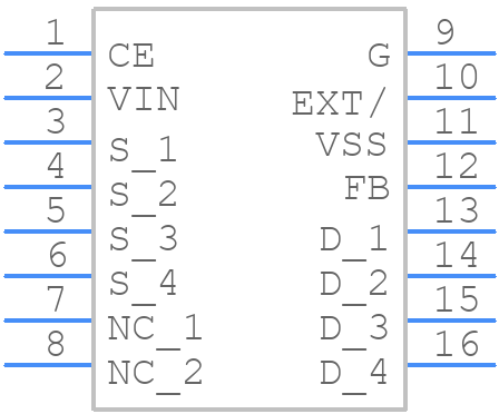 XCM526BD9ADR-G - Torex - PCB symbol