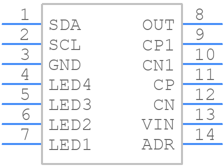 MP3320AGG-Z - Monolithic Power Systems (MPS) - PCB symbol