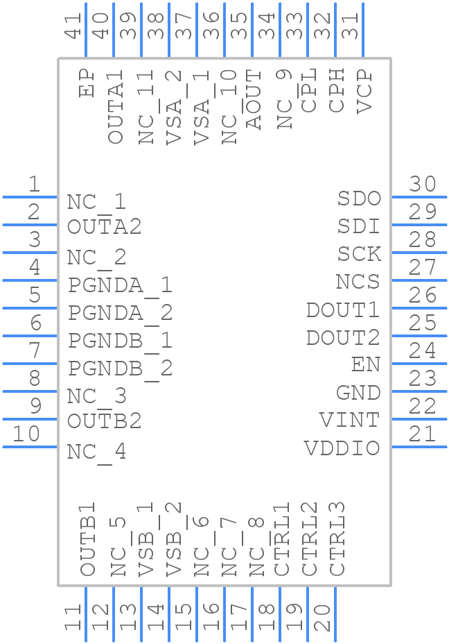 NSD8381-Q1QAIR - Novosense - PCB symbol