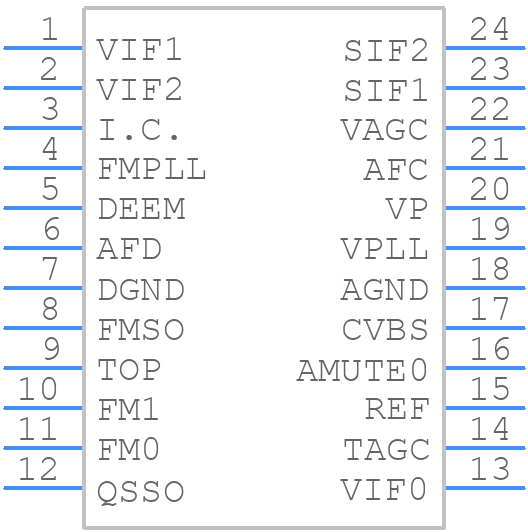 TDA9881TS - NXP - PCB symbol