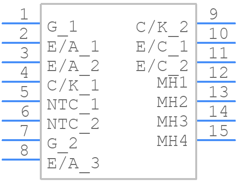 FF300R17ME4 - Infineon - PCB symbol