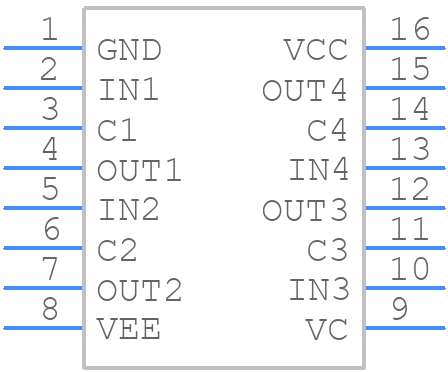 AS3109D - ALFA RPAR AS - PCB symbol