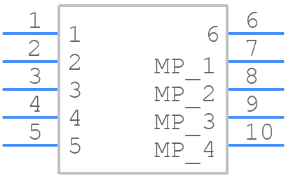 109905-E - TE Connectivity - PCB symbol