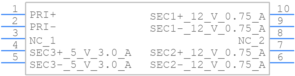 Q4344-BL - COILCRAFT - PCB symbol