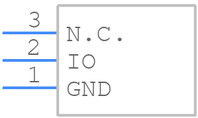 DS28E54+T - Analog Devices - PCB symbol