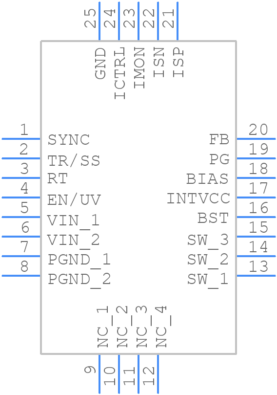 LT8611EUDD#WTRPBF - Analog Devices - PCB symbol