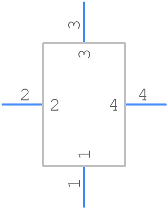 CDM1208-04D-FP-R9-67 - Same Sky - PCB symbol