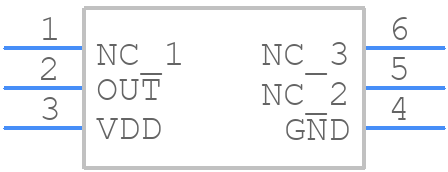 NSPGS2F200AT04 - Novosense - PCB symbol