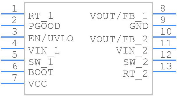 LMR36500P5RPER - Texas Instruments - PCB symbol