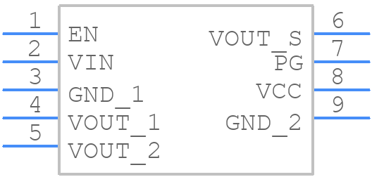 MPM3612-33 - Monolithic Power Systems (MPS) - PCB symbol