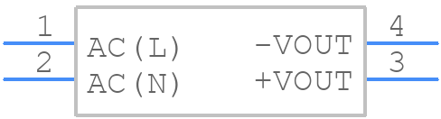 BAC10S24DC - Murata Electronics - PCB symbol