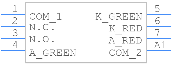 5501M512 - E-Switch - PCB symbol