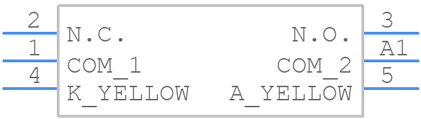 5501M53 - E-Switch - PCB symbol