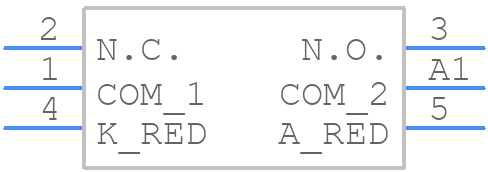 5501M81 - E-Switch - PCB symbol